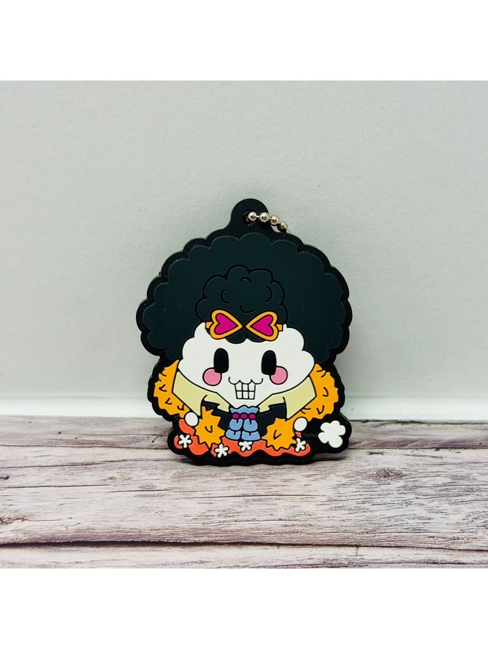 Tamagotchi One Piece Special Rubber Keychain Brook Official Japan US Seller